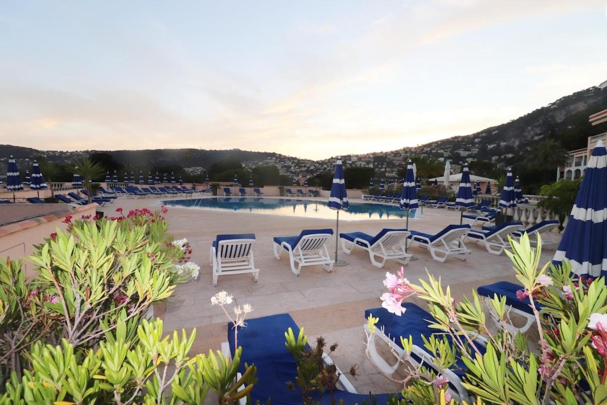 Superbe 2 Piece Tout Confort , Piscine /Ac/Parking Villa Villefranche-sur-Mer Exterior foto
